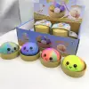 Rainbow Expression Big Steamed Bun cage, creative and cute expression simulation steamed buns factory direct sales details Picture